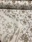 1 Yard Everett Natural Floral Embroidered Cotton Blend Fabric 54 Inches Wide